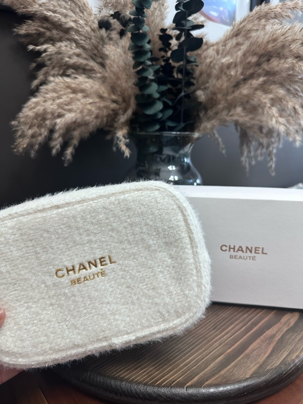 ✨ Upcycled Chanel Beauty Pouch Crossbody Bag ✨